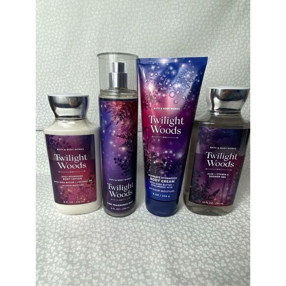 Bath and Body Works TWILIGHT WOOD 4PC Set - Picture 6 of 6